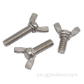 Vingbult med Rostfritt stål DIN316 Butterfly Screws Thumb Screw